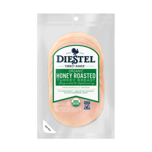 Diestel Organic Turkey Breast, Honey Roasted