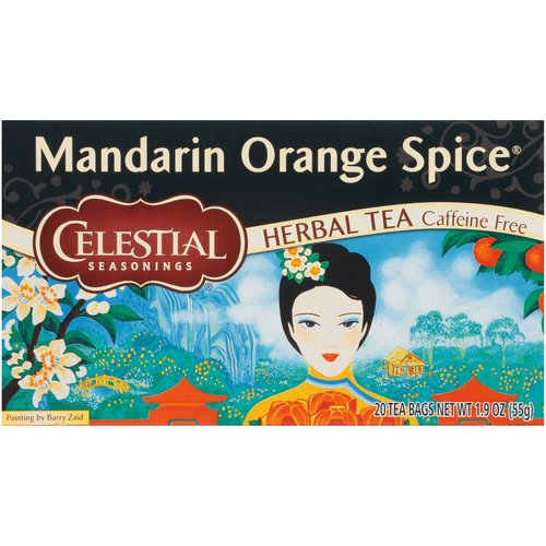 Celestial Herbal Tea, Mandarin Orange Spice