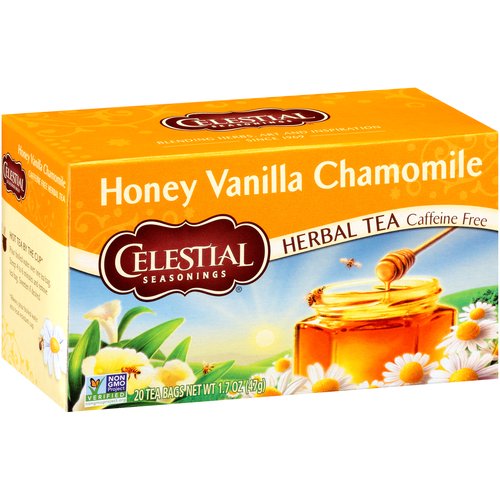 Celestial Seasonings  Herbal Tea, Honey Vanilla Chamomile