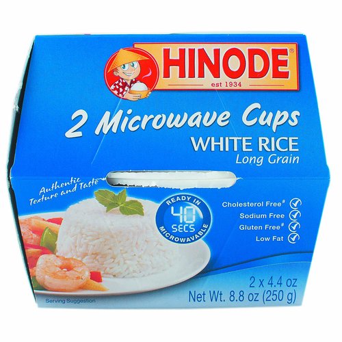 Hinode White Rice Microwavable Tray