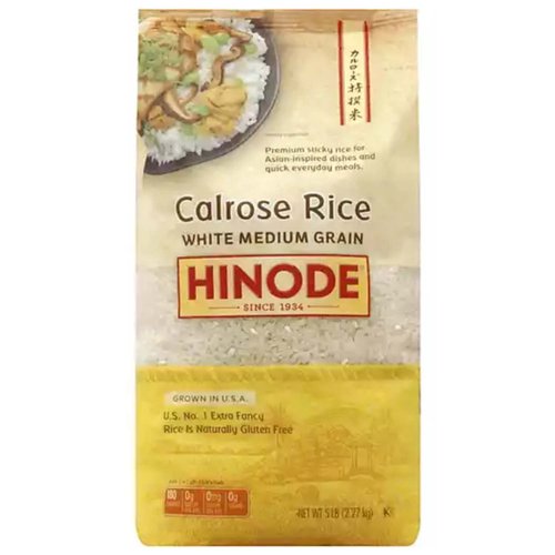 Hinode White Rice, Medium Grain