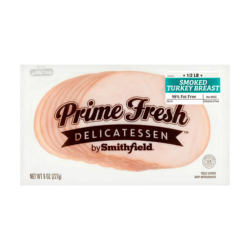 Smithfield Prime Fresh Delicatessen Smoked Turkey Breast