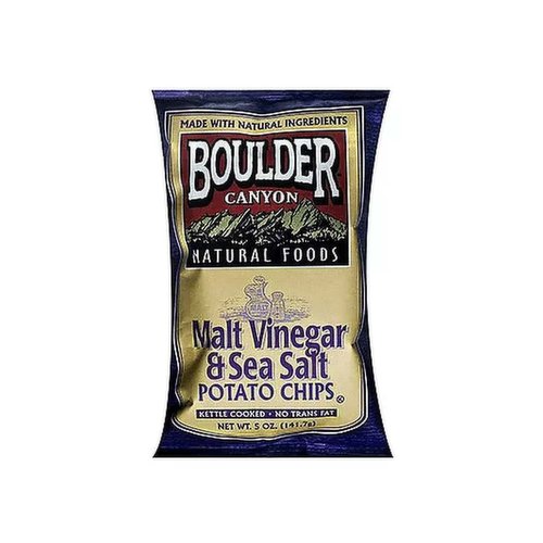 Boulder Canyon Potato Chips, Vinegar & Sea Salt