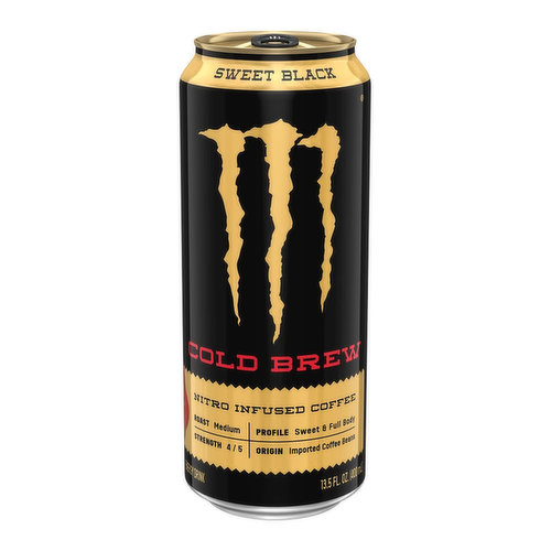 Monster Java Cold Brew Sweet Black