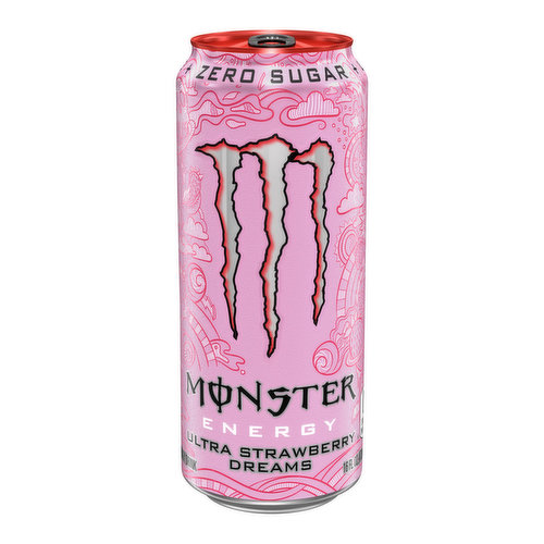 Monster Energy Ultra Strawberry Dreams Energy Drink