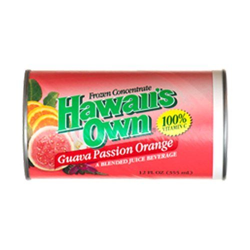 Hawaii's Own Guava Passion Orange Frozen Concentrate