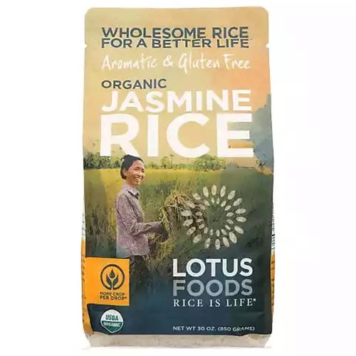 Lotus Organic White Jasmine Rice