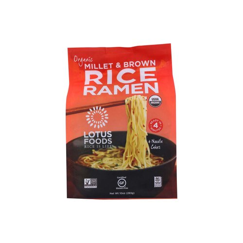 Lotus Foods Millet Brown Rice Ramen 4pk