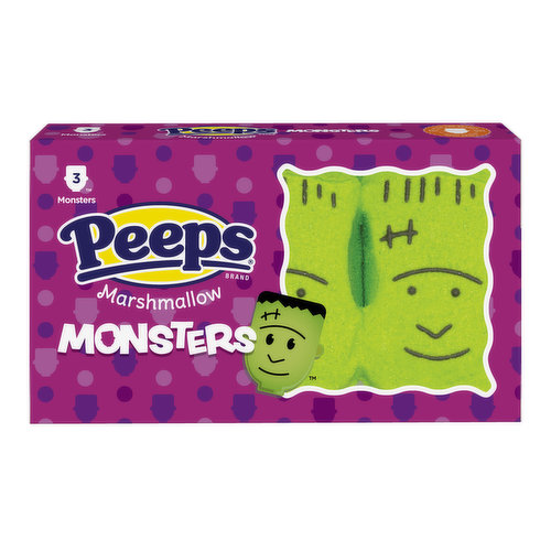 Halloween Just Born Peeps Monster