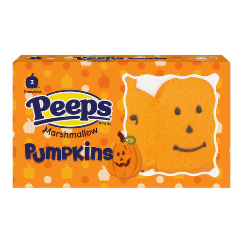 Halloween Peeps Marshmallow Pumpkin