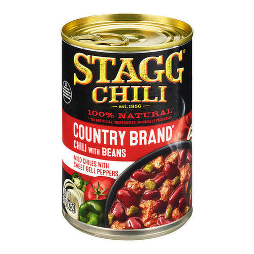 Stagg Chili Country Brand Chili with Beans