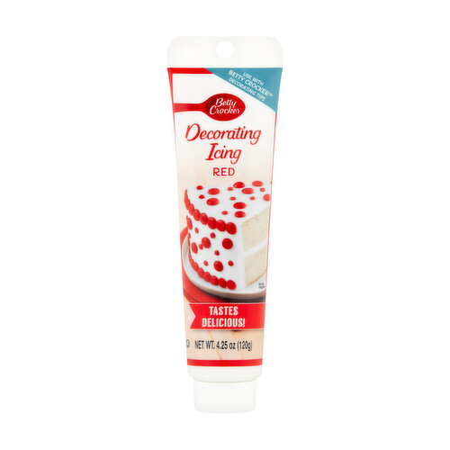 Betty Crocker Tube Icing Red