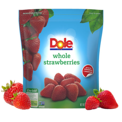 Dole Frozen Whole Strawberries