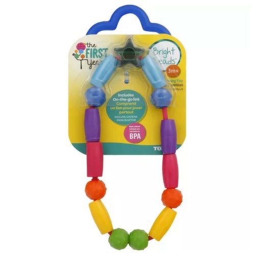 The First Years Soft Teething Beads, 3M+