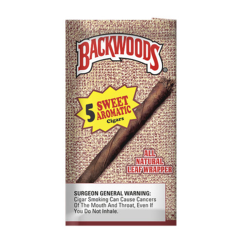 Backwoods Sweet Aromatic Cigars (5-pack)