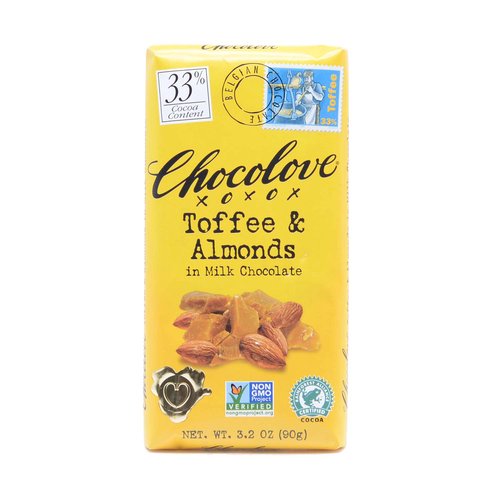 Chocolove 33% Toffee Almond Milk