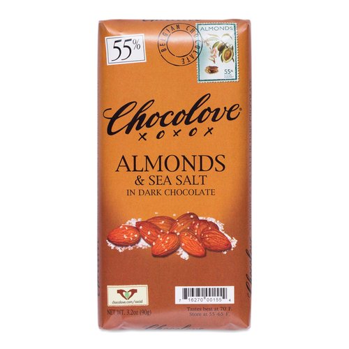 Chocolove Almonds & Sea Salt In Dark Chocolate