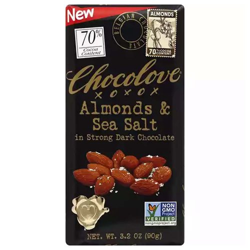 Chocolove Almonds Toffee Sea Salt