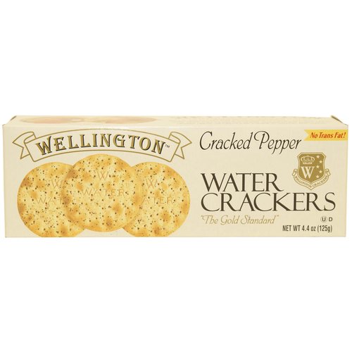 Wellington Cracked Pepper Water Crackers