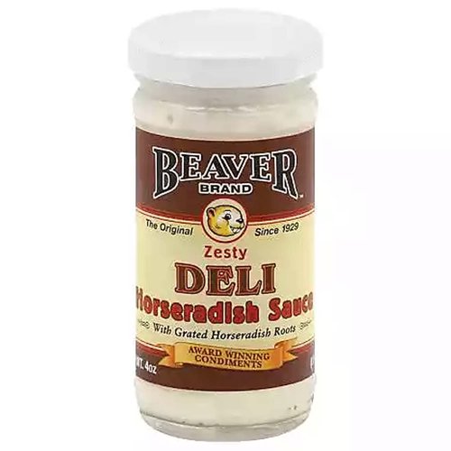 Beaver Horseradish Sauce, Deli Zesty