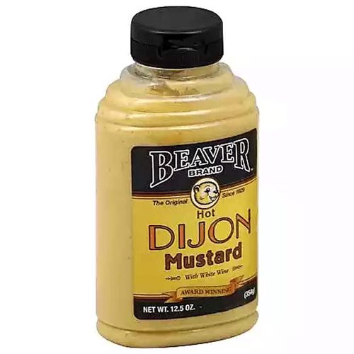 Beaver Hot Dijon Mustard with White Wine