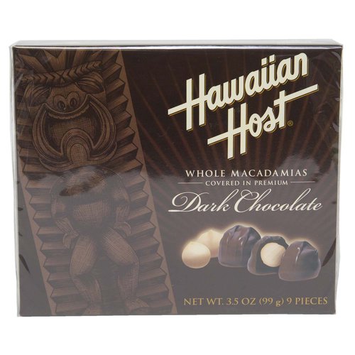 Hawaiian Host Mac Nuts, Dark Chocolate