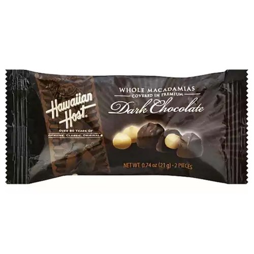 Hawaiian Host Macadamia Nuts, Dark Chocolate