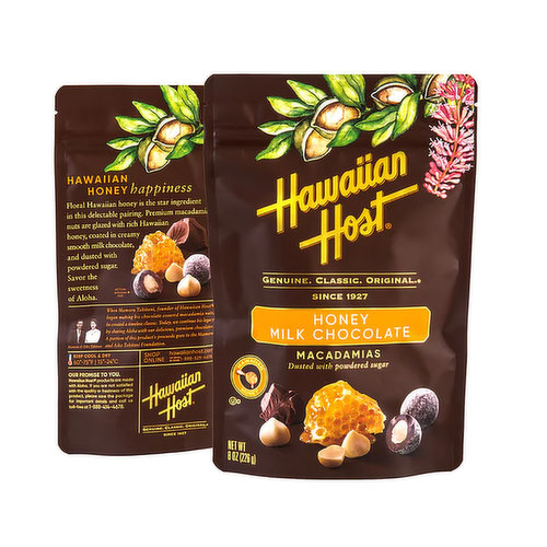 Hawaiian Host Honey Milk Choc Sub