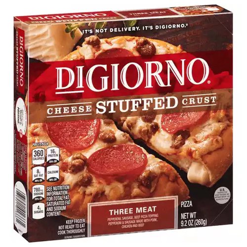 Digiorno Stuffed Crust 3 Meat