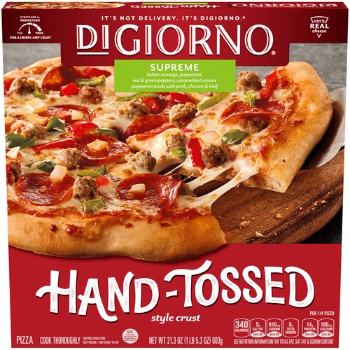 Digiorno Hand Toss Pizza, Supreme