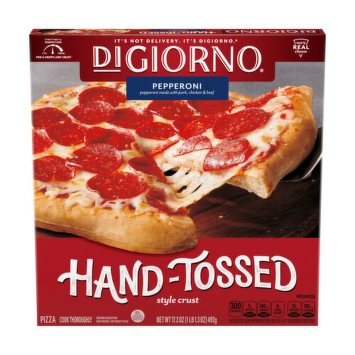 DiGiorno Pepperoni Hand-Tossed Style Crust Pizza