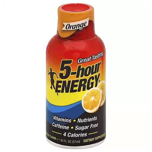 5-Hour Energy Shot, Orange