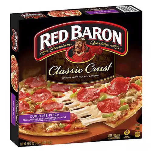 Supreme pizza discount red baron