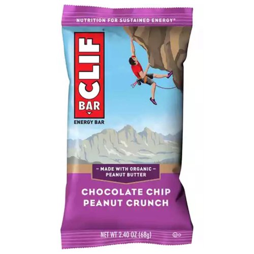 Clif Energy Bar, Chocolate Chip Peanut Crunch