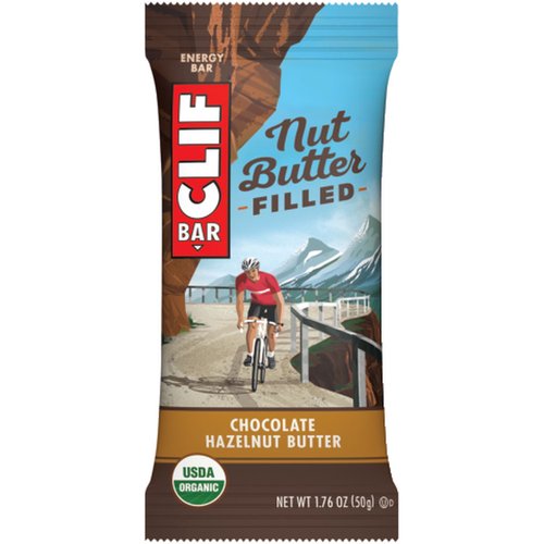 Clif Organic Nut Filled Bar, Chocolate Hazelnut Butter