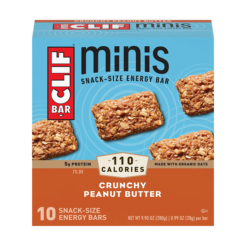 Clif Bar Minis Crunchy Peanut Butter Energy Bars