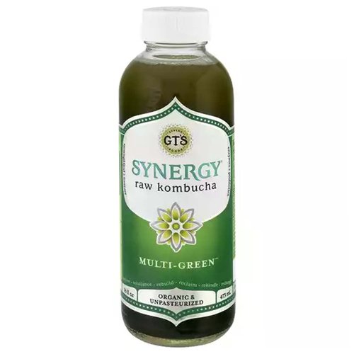 GT's Enlightened Organic & Raw Kombucha, Multi-Green