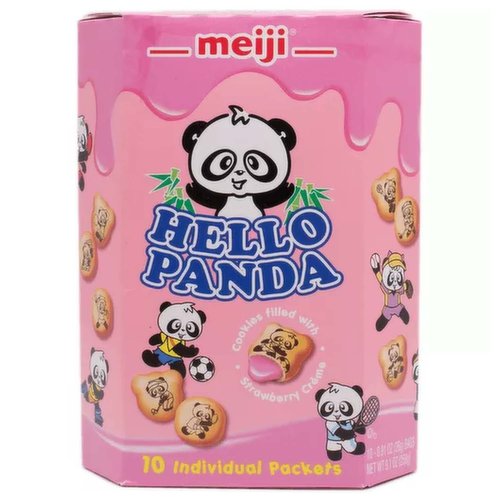 Meiji Hello Panda, Strawberry