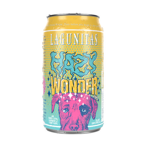 Lagunitas Hazy Wonder Ipa, Cans (6-pack)