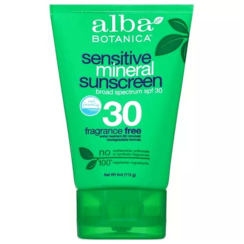 alba botanica sunscreen sensitive