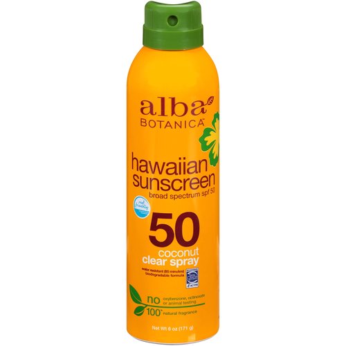 Alba Botanica Hawaiian Sunscreen, Nourishing Coconut SPF 50