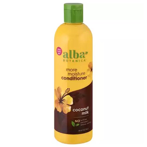 Alba Botanica Hawaiian Conditioner, Drink It Up Coconut Milk