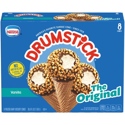 Nestle Drumstick Original Vanilla Sundae Cones