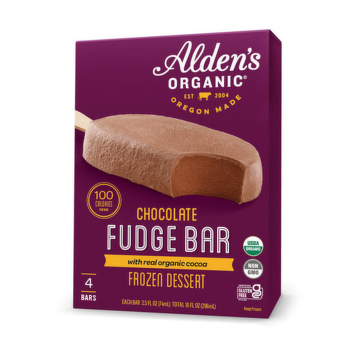 Alden's Organic Chocolate Fudge Bar