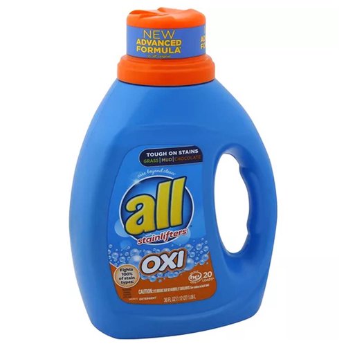 All Detergent with Stainlifters, Oxi, HE