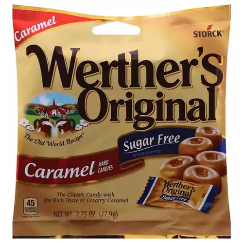 Werther's Sugar Free Hard Candies, Caramel