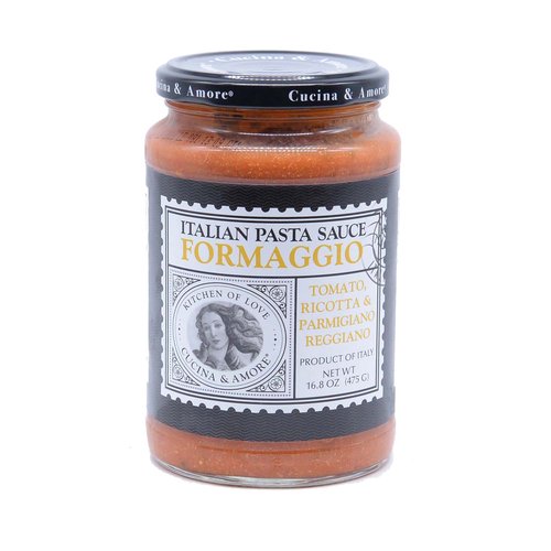 <ul>
<li>Tomato, Ricotta & Parmigiano Reggiano</li>
<li>Product of Italy</li>
</ul>
