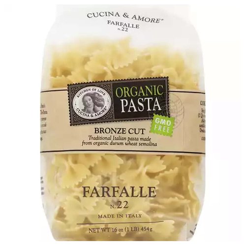 Cucina & Amore Organic Farfalle