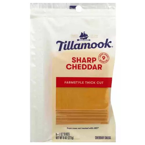 Tillamook Farmstyle Thick Cut Sharp Cheddar Cheese