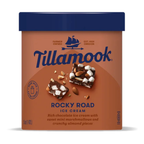 Tillamook Rocky Road Ice Cream